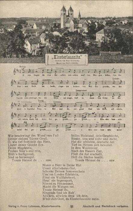 Klosterlausnitz Bad Mit Gedicht