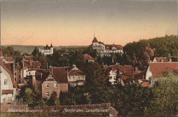 Klosterlausnitz Bad Partie am Sanatorium