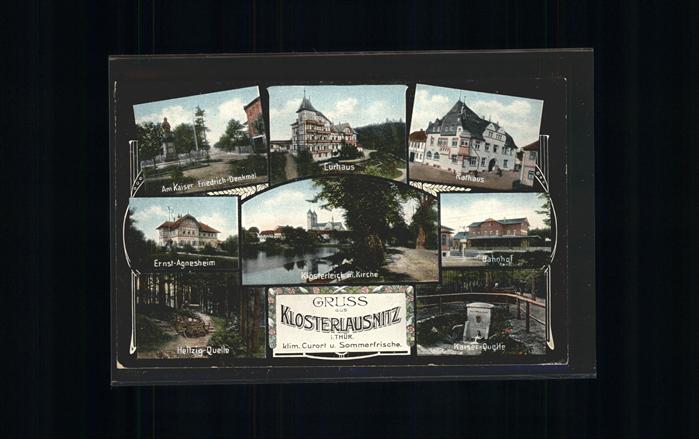 Klosterlausnitz Bad Rathaus u.Bahnhof