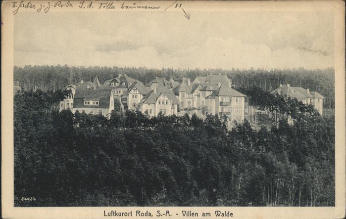 Roda Stadtroda Villen am Waldrand