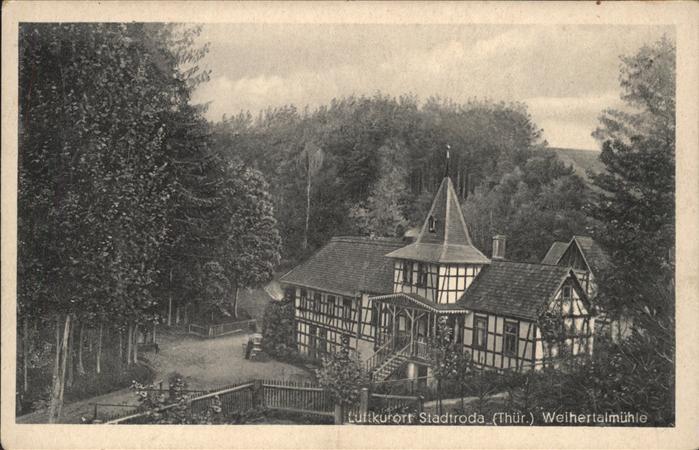 Stadtroda Thueringen Weihertalmuehle