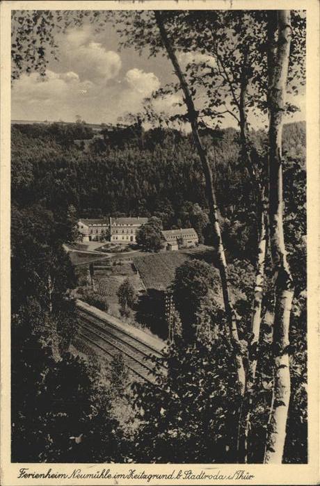 Stadtroda Thueringen Ferienheim Neumuehle im Zeitzgrund
