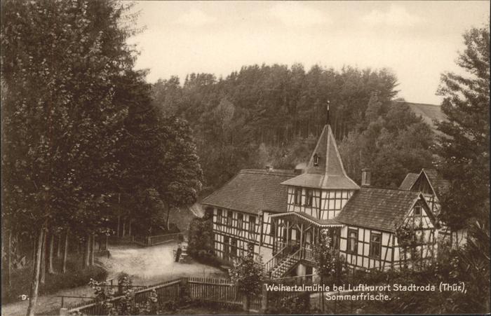 Stadtroda Thueringen Weihertalmuehle
