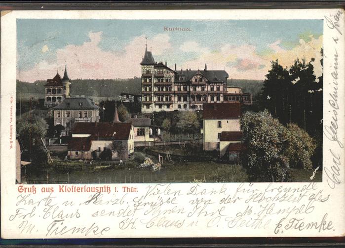 Klosterlausnitz Bad Kurhaus