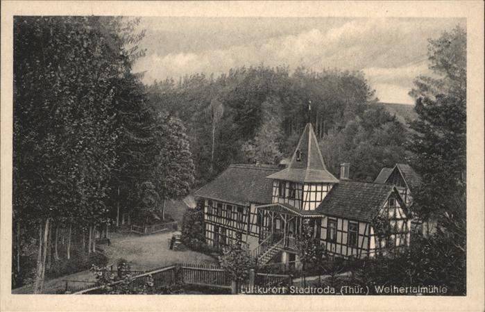Stadtroda Thueringen Weihertalmuehle