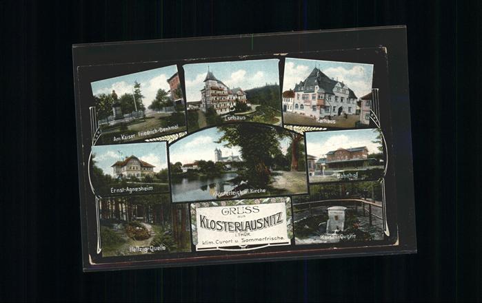 Klosterlausnitz Bad Kurhaus u.Ernst-Agnesheim