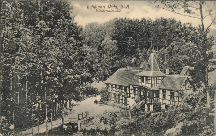 Roda Stadtroda Weihertalmühle