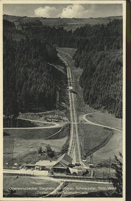 Bergbahn Oberweißbach Schwarzatal Obstfelderschm