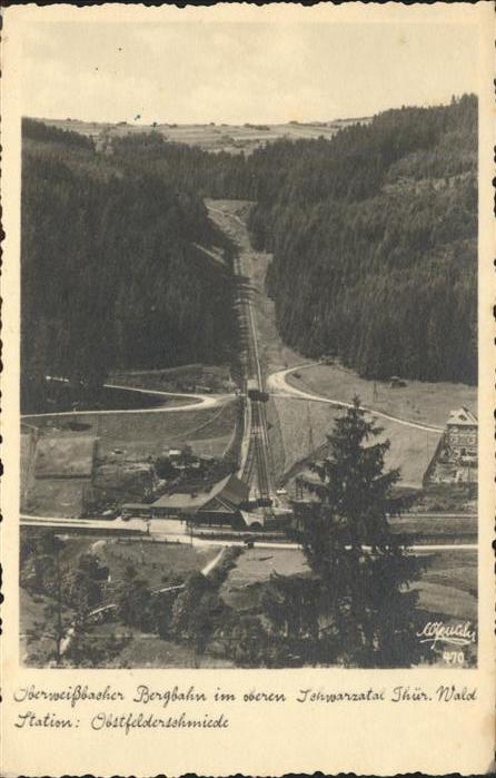 Bergbahn Oberweißbach Obstfelderschmiede Schwarz
