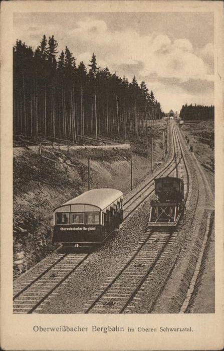 Bergbahn Obstfelderschmiede Oberweißbach Schwarz