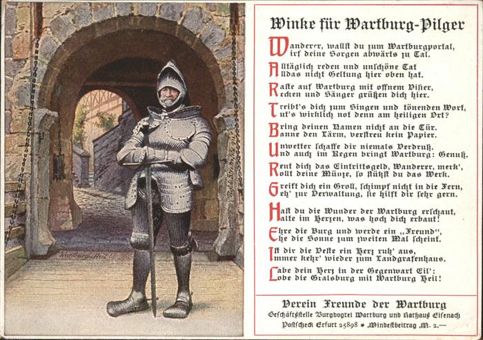 Rittertum Mittelalter Ritter Wartburg