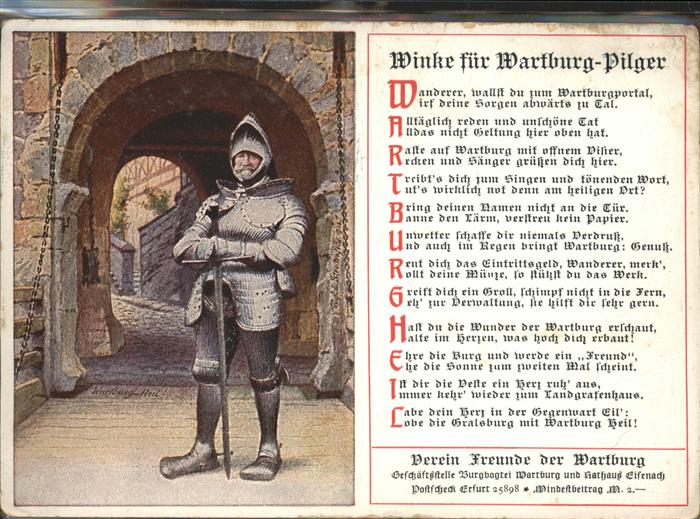 Rittertum Mittelalter Ritter Wartburg Wartburgheil