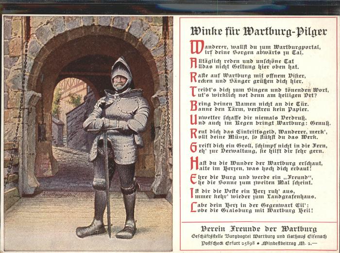 Rittertum Mittelalter Ritter Wartburg