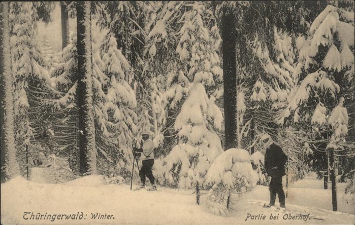 Skifahren Oberhof Thüringerwald