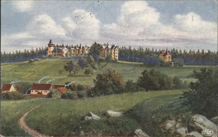 Verlag Wiedemann WIRO Nr. 3482 A Finsterbergen Kurhaus Felsenstei