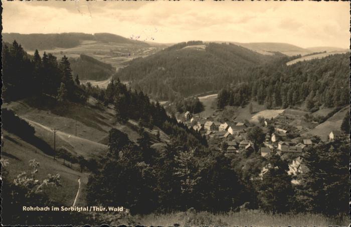 Rohrbach Saalfeld im Sorbitztal