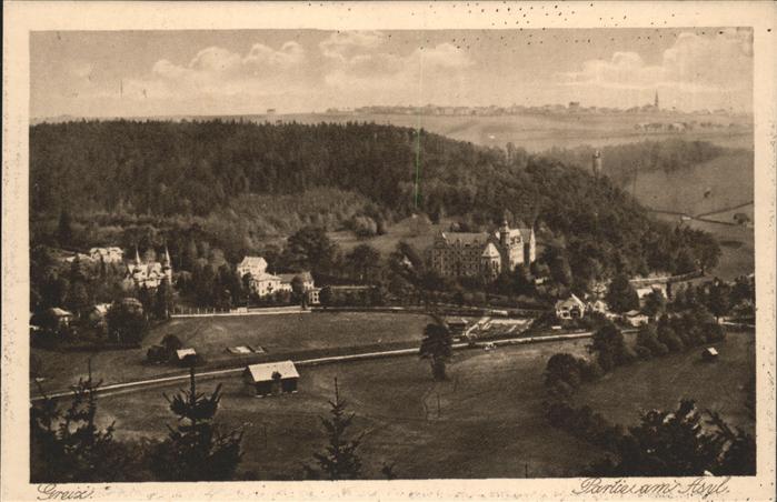 Greiz Thueringen Partie am Asyl