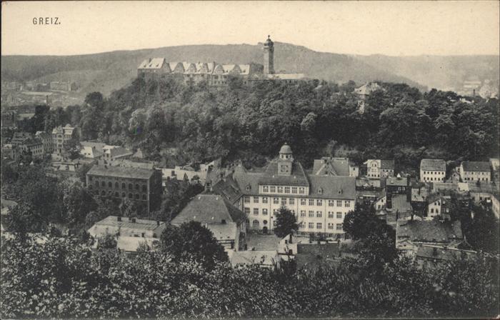 Greiz Thueringen Panorama