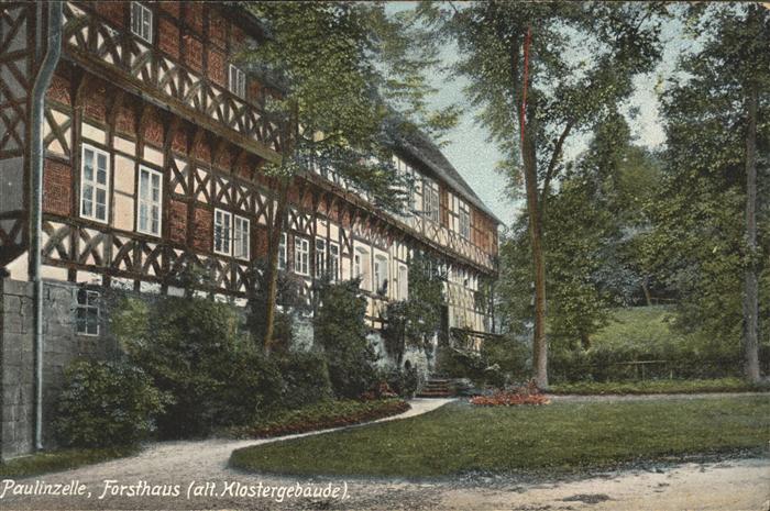 Paulinzella Forsthaus Kloster Gasthaus Menger