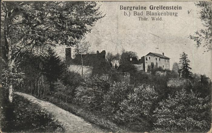 Bad Blankenburg Burgruine Greifenstein