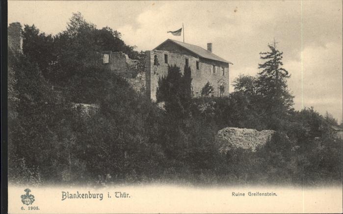 Bad Blankenburg Ruine Greifenstein