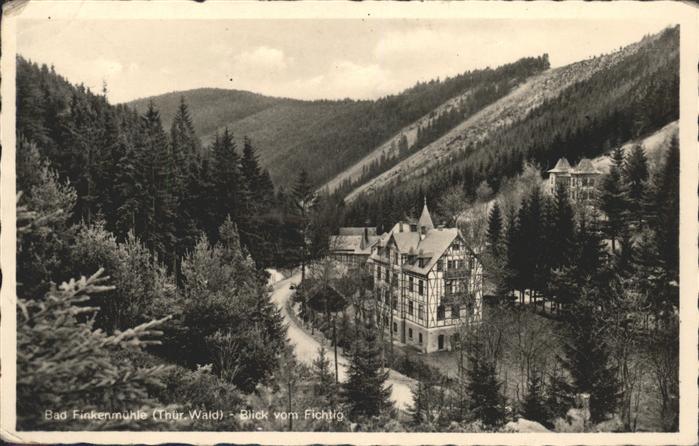 Bad Finkenmuehle Blick vom Fichtig