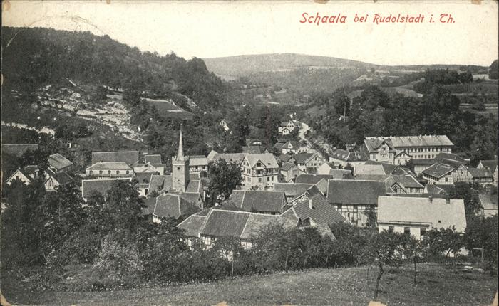 Rudolstadt Schaala Panorama