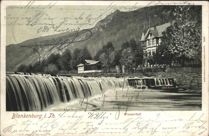 Bad Blankenburg Wasserfall