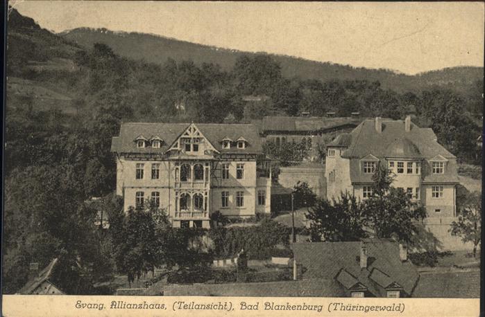 Bad Blankenburg Evangelisches Allianzhaus