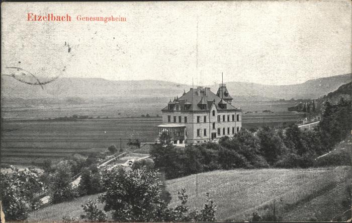 Etzelbach Uhlstaedt-Kirchhasel Genesungsheim