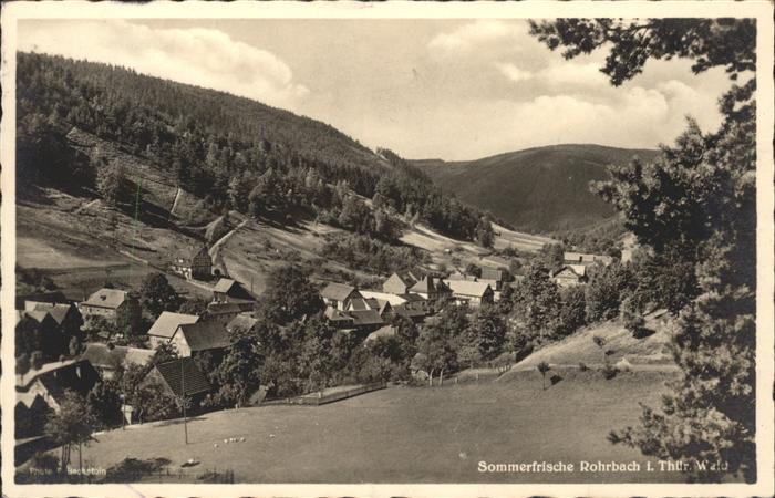 Rohrbach Saalfeld Panorama
