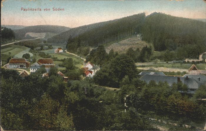 Paulinzella Panorama Gasthaus Menger