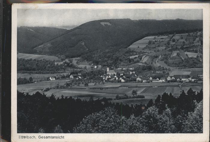 Etzelbach Uhlstaedt-Kirchhasel Panorama Genesungsheim