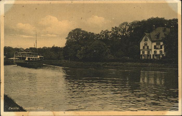 Zwolle Overijssel Spoolder-Enk Schiff