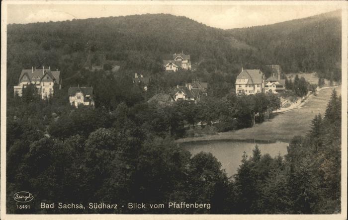 Bad Sachsa Harz Südharz Pfaffenberg