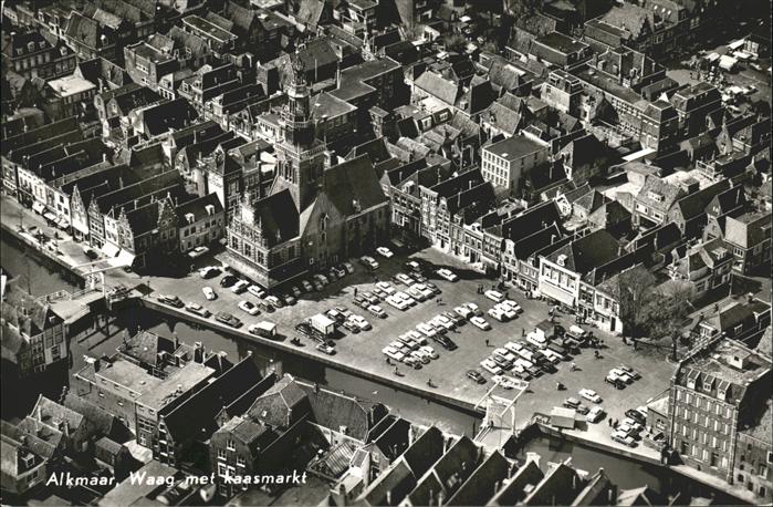 Alkmaar Fliegeraufnahme kaasmarkt