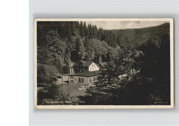 Gehlberg Thüringer Wald Mühle