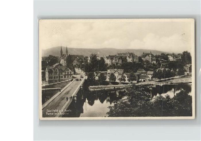 Saalfeld Saale Brücke