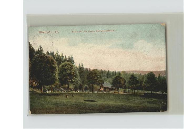 Oberhof Thueringen Schweizerhütte