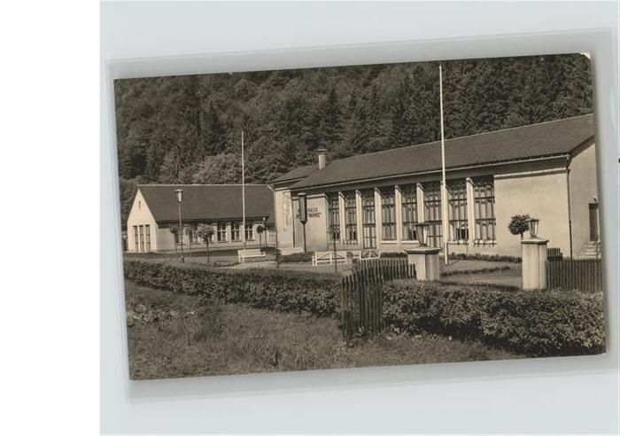 Goldisthal Klubhaus Herbert Warnke