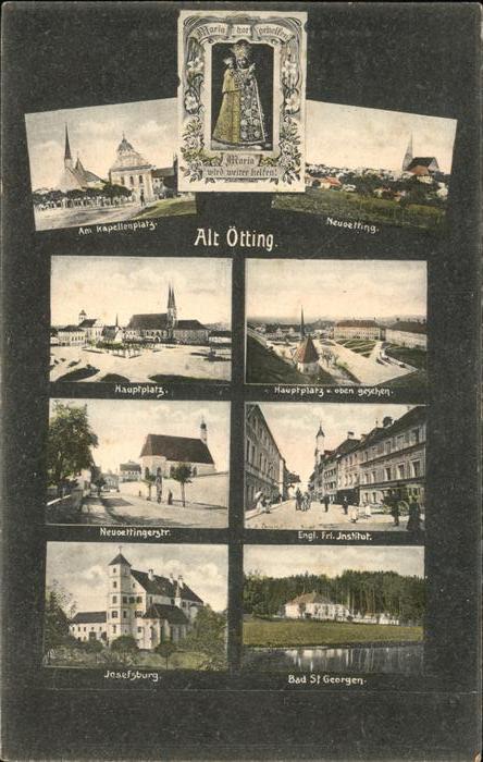 Altoetting Kaufplatz Hauptplatz Bad St. Georgen