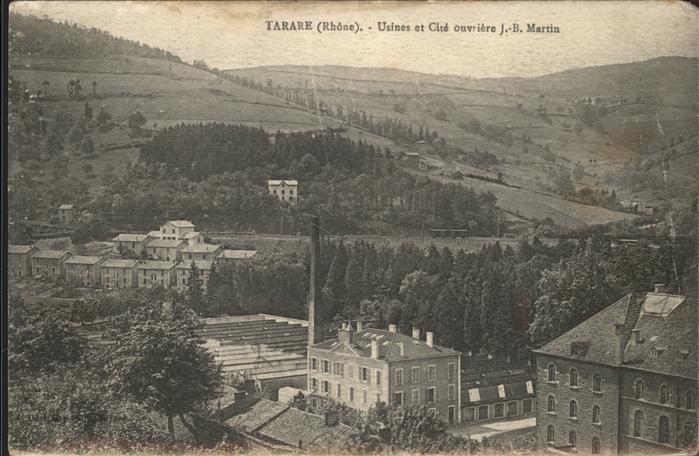 Tarare Usines et Che ouvriere