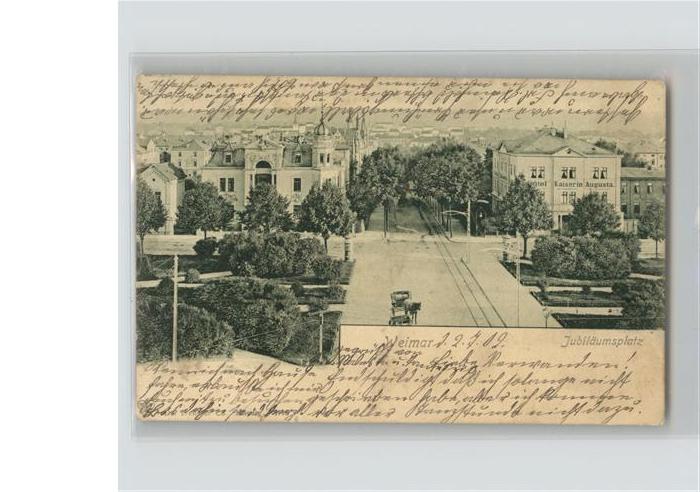 Weimar Thueringen Jubiläumsplatz