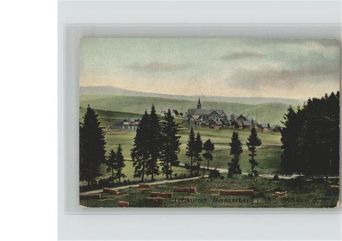 Masserberg Hildburghausen Thueringen Luftkurort