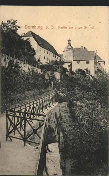 Dornburg Saale Partie am alten Schloß