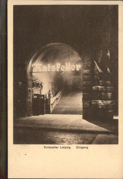 Leipzig Ratskeller Eingang