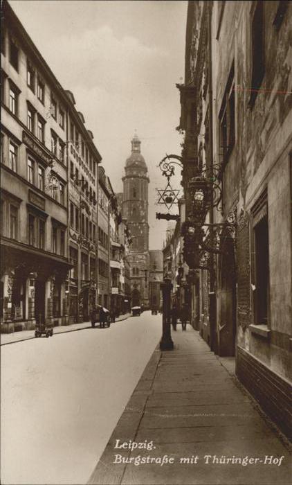 Leipzig Burgstr. Thüringer Hof