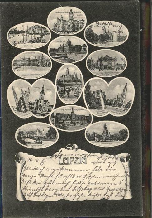 Leipzig Blücherplatz Neues Rathaus