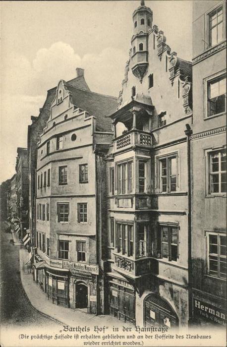 Leipzig Barthels Hof Hainstr.
