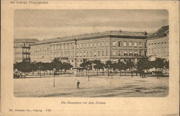 Leipzig Hauptpost Umbau